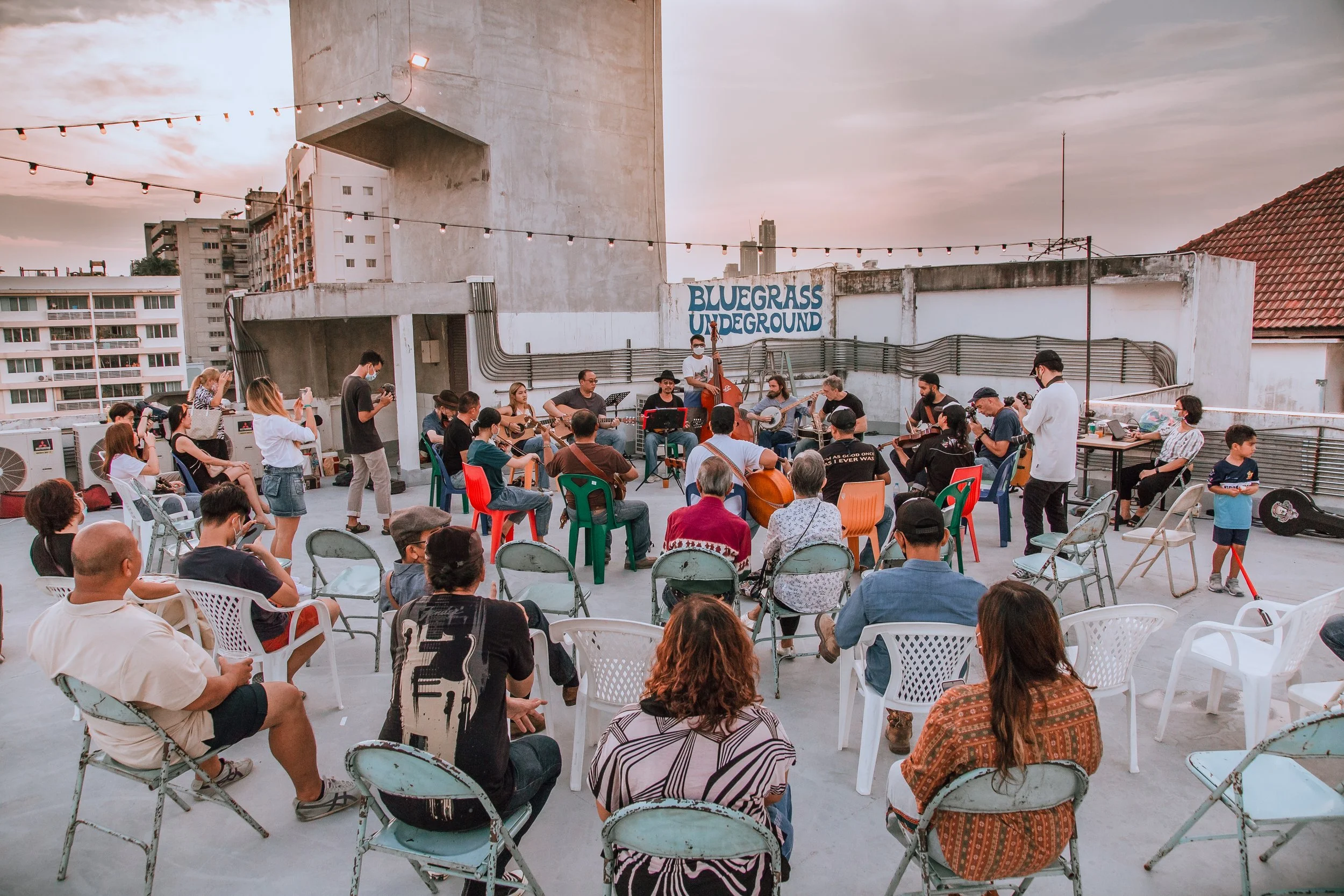 Bluegrass Underground Bangkok community jam session